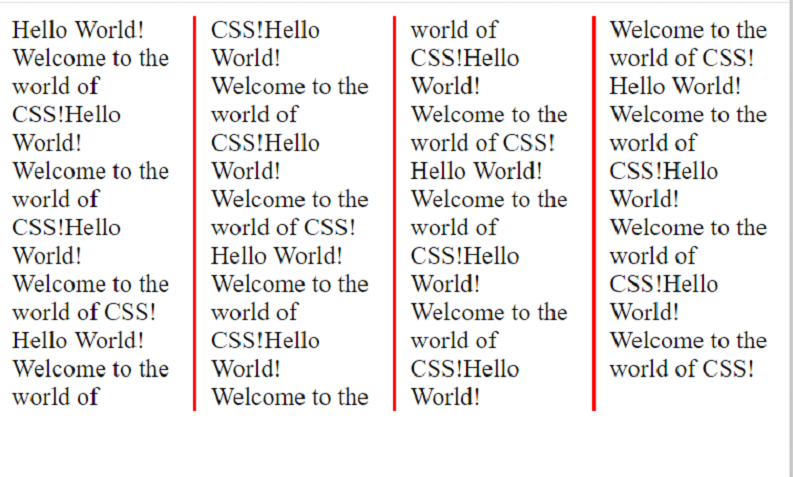 Multiple Columns In Css Knowledge2life