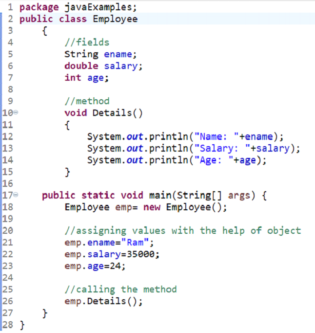 Object In Java Object Oriented Programming Knowledge2life 7036